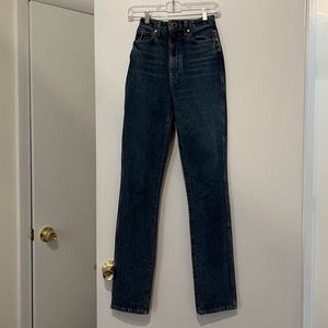 KHAITE Straight Leg Jeans